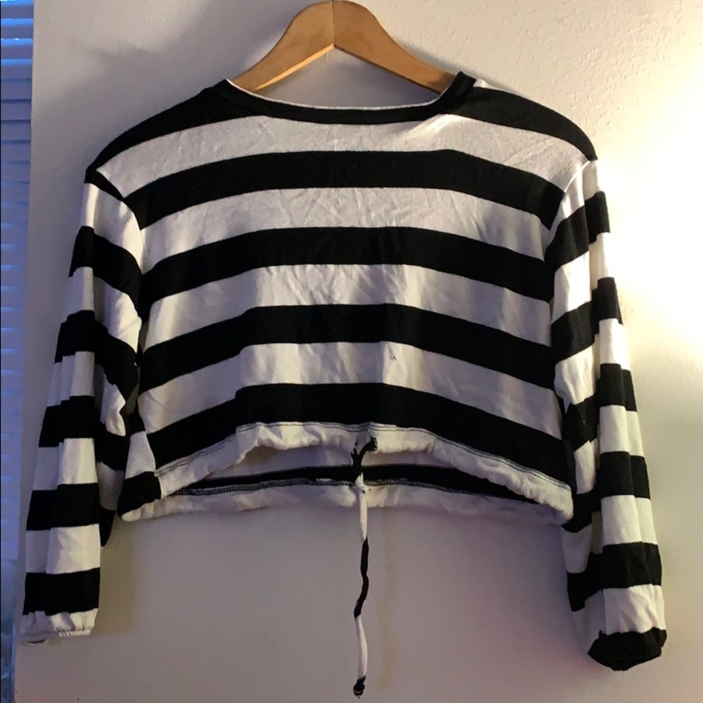 Crop top striped